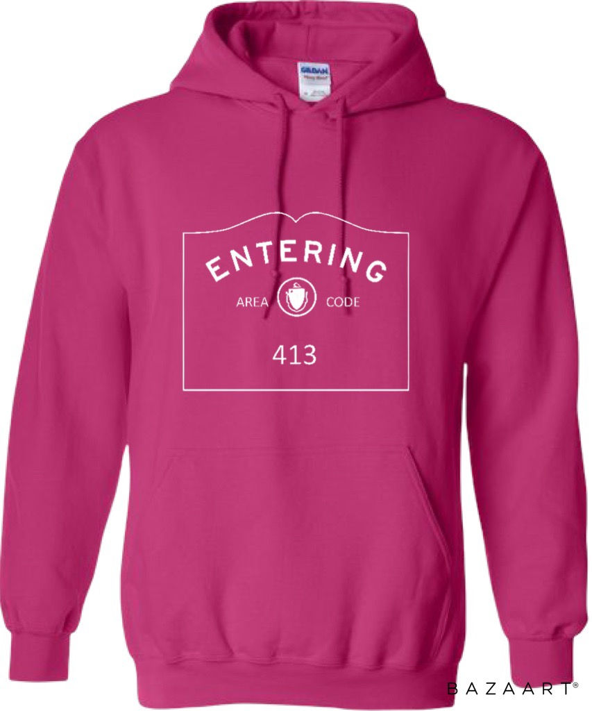 Thumbnail: “Entering Area Code 413” Hoodie
