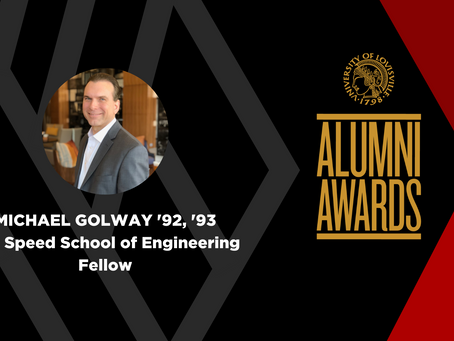 Michael Golway Named Alumni Fellow of the J.B. Speed School of Engineering