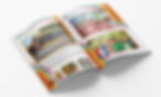 Rainbow design - Sample 'about our school' and photo pages