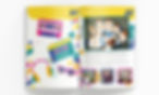 90s Nostalgia design - Sample 'this book belongs to' and 'about our school' pages