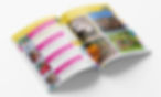 90s Nostalgia design - Sample teachers and photo pages