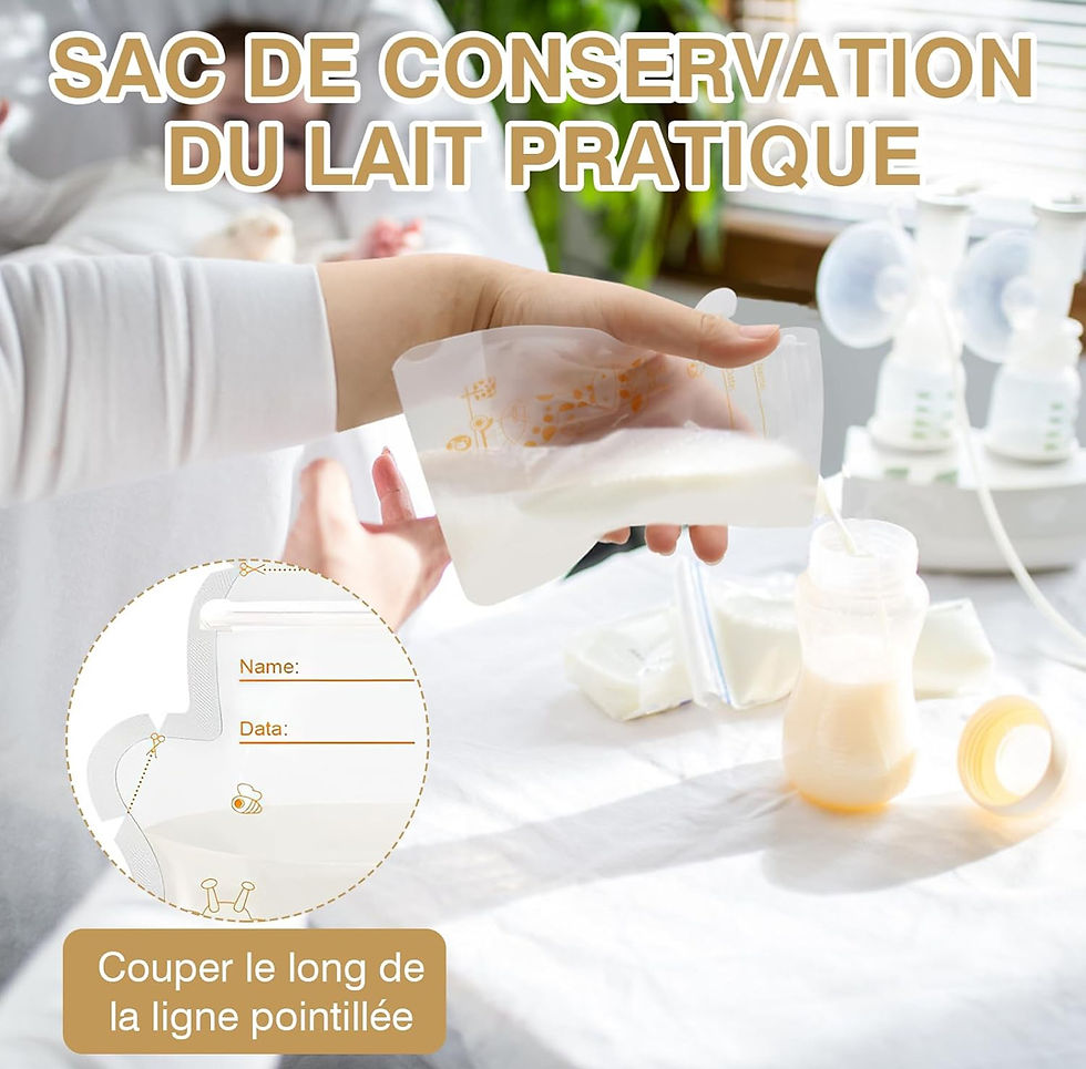 Miniature : Sachets de conservation de lait maternel 30 pièces 