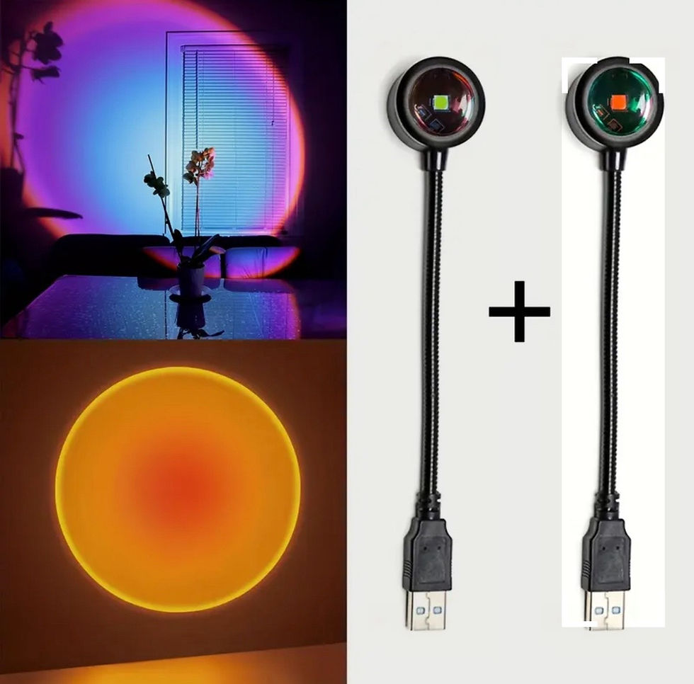 Miniature : Lampes Coucher de Soleil & Arc-en-Ciel