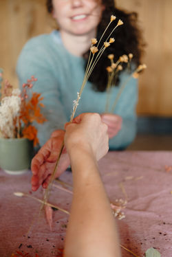 Cosyflowers droogbloem workshop