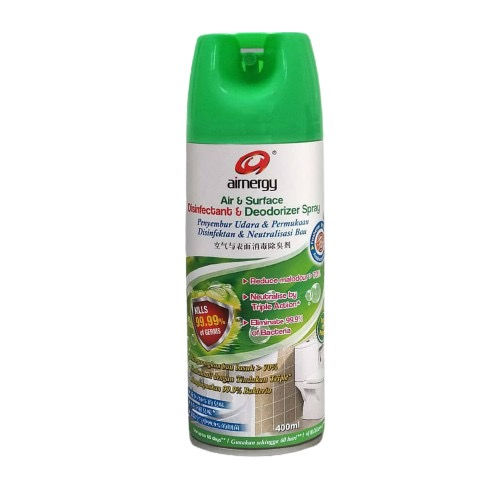 Air & Surface Disinfectant & Deodorizer Spray ( Airnergy)