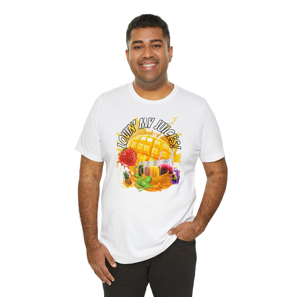 Thumbnail: Lovin' my Juices Unisex Jersey Short Sleeve Tee