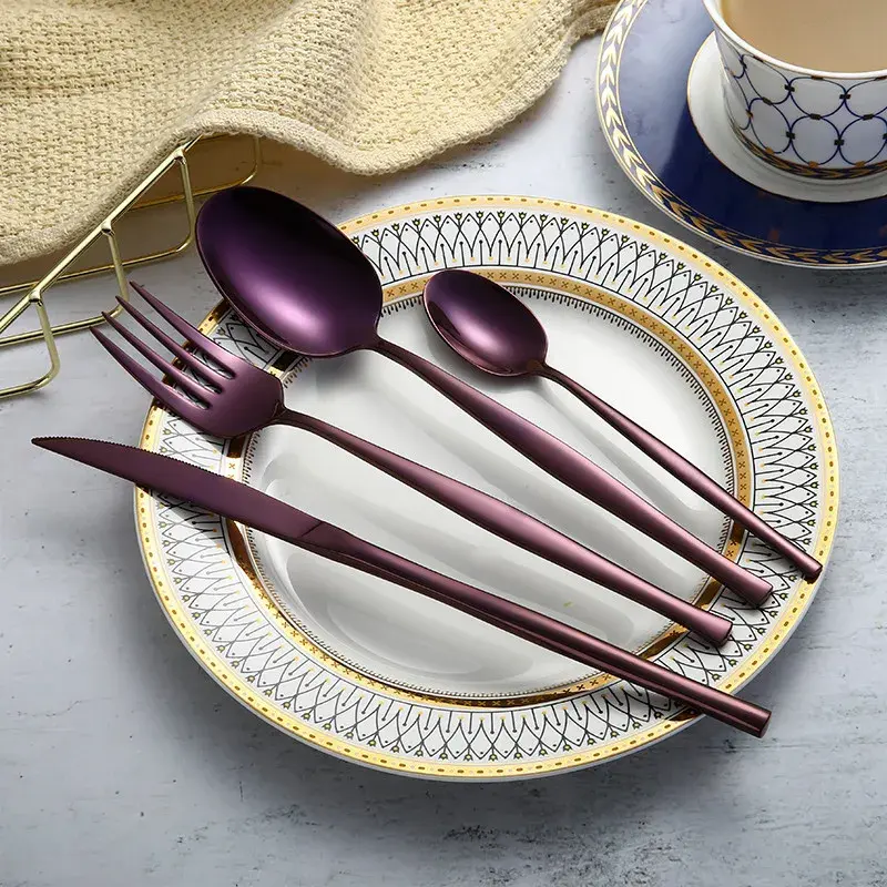 Thumbnail: Stainless Steel Cutlery Silverware Spoon Set