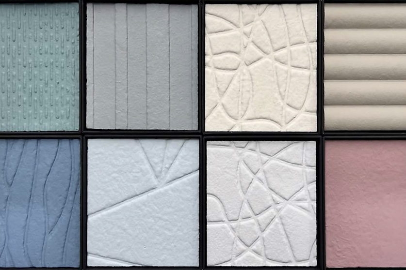 mycelium acoustical tiles / panels