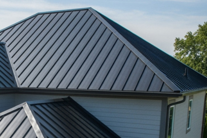 recycled metal roofing