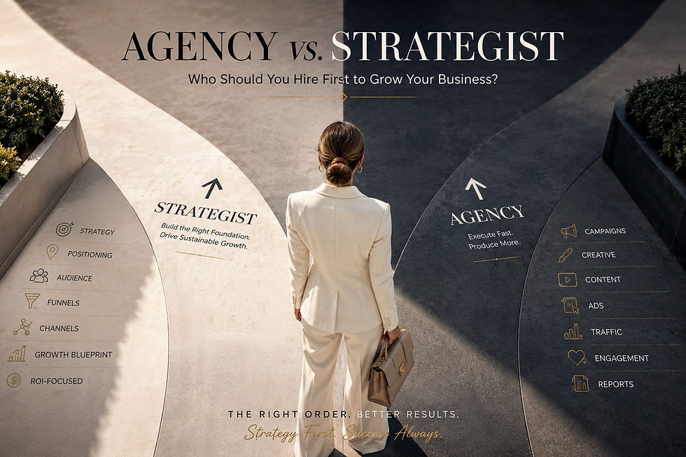 Digital Strategist Vs. Digital Marketing Agency