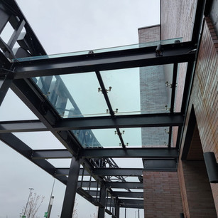 Commercial Patio Glass Roof