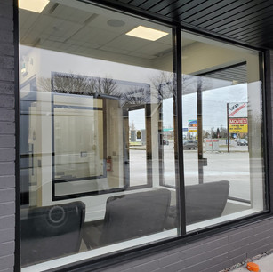 Commercial Vinyl Double Sliding Doors