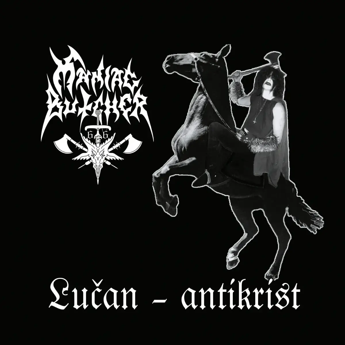 Maniac Butcher - Luan-antikrist  COVER