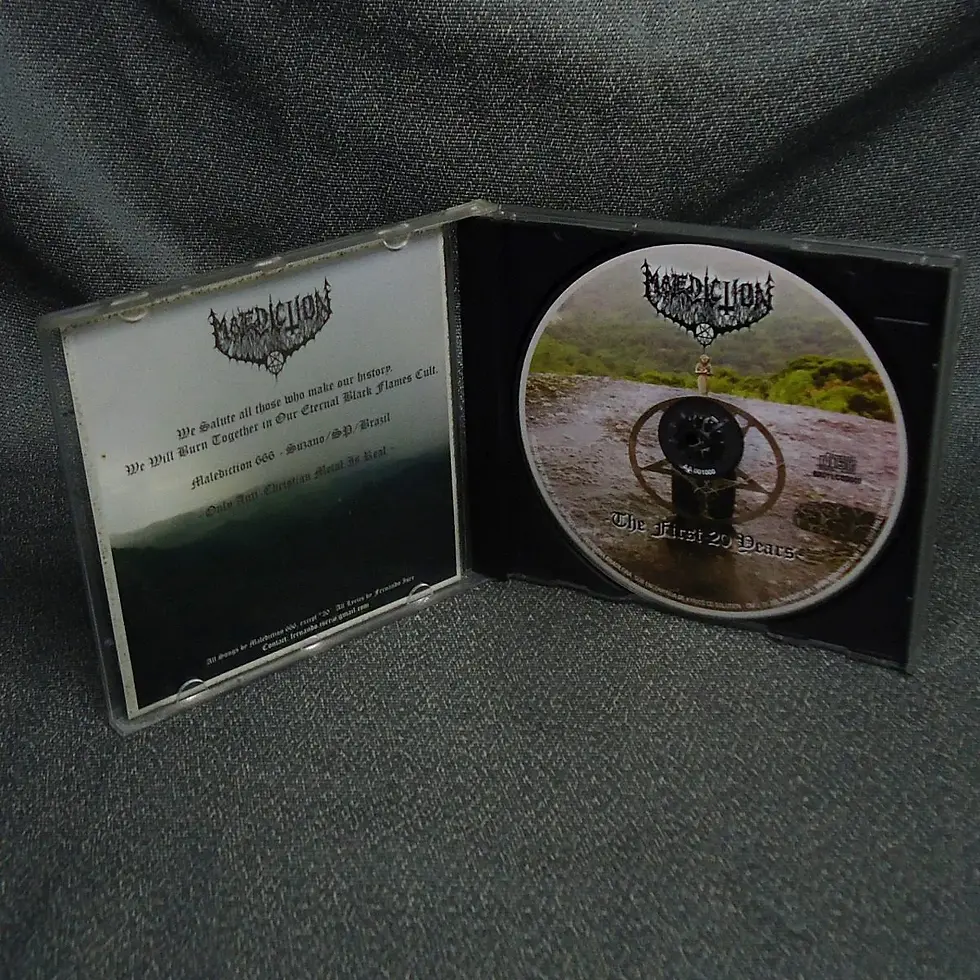 Thumbnail: Malediction 666 - The First 20 Years | CD