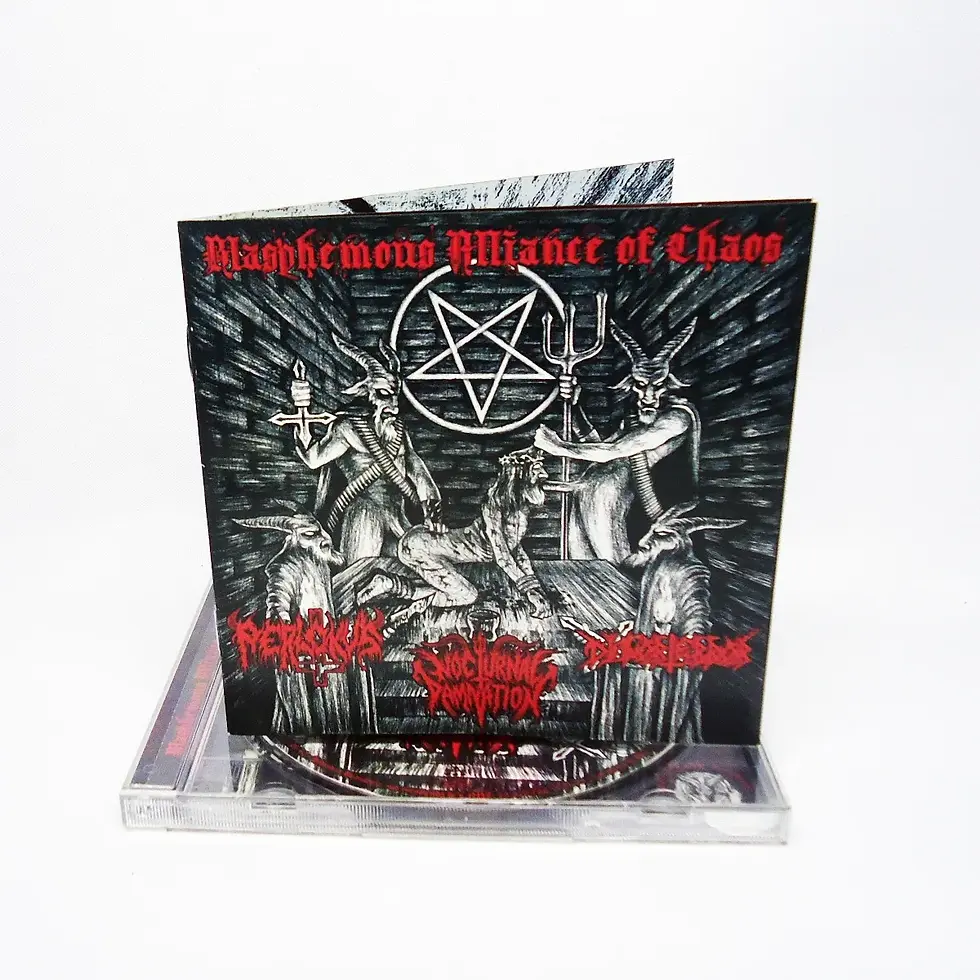Thumbnail: Blasphemous Alliance of Chaos - Perlokus | Disforterror | Nocturnal | CD