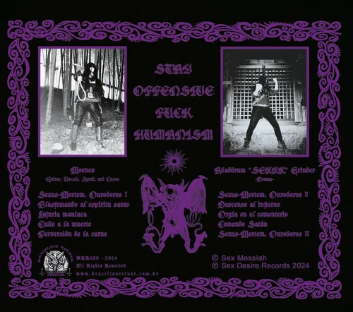 Sex Messiah - Sexus-mortem Ouroboros | CD | Morada