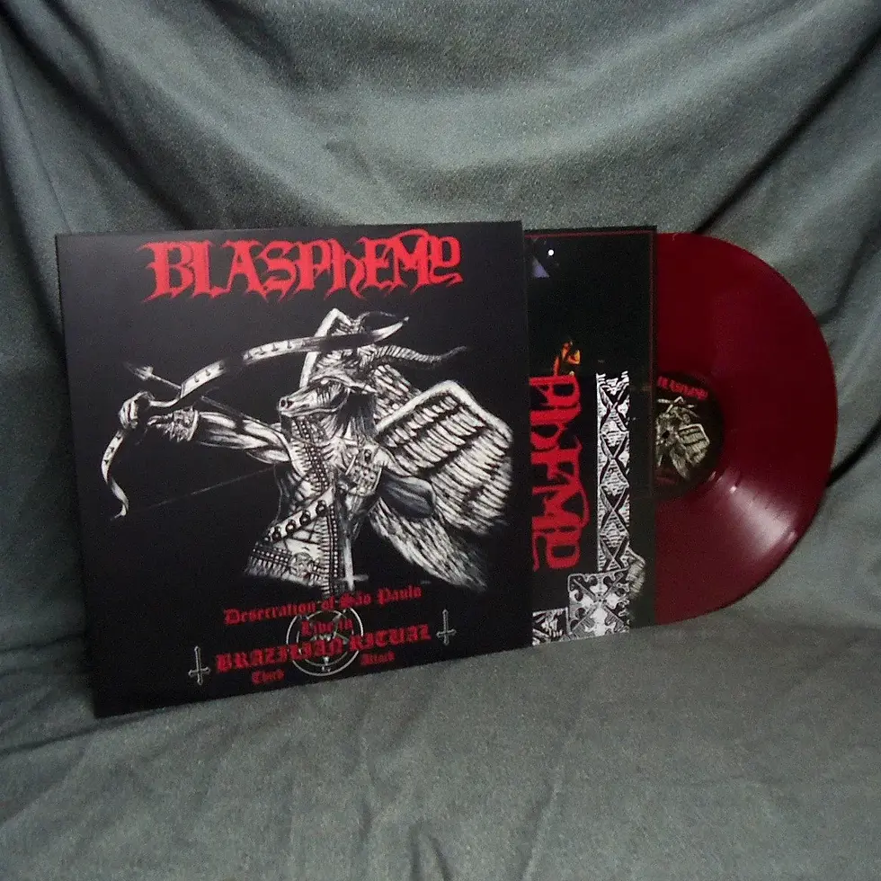 Thumbnail: Blasphemy - Desecration of São Paulo | LP red vinyl