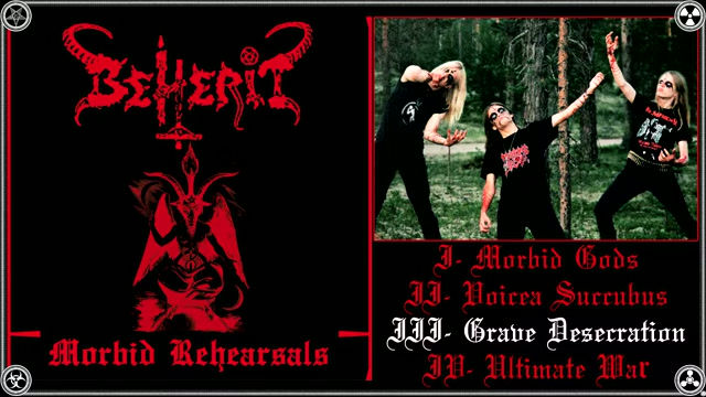 Thumbnail: BEHERIT - Morbid Rehearsals - 7EP (Poster)