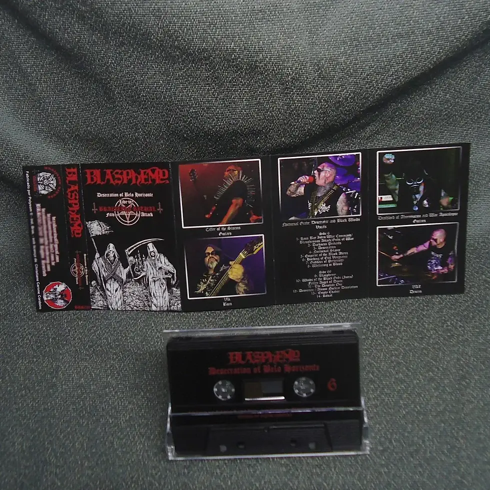 Thumbnail: Blasphemy - Desecration of Belo Horizonte - Live in Brazilian Ritual 5th | CASSETTE