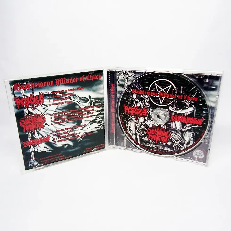 Thumbnail: Blasphemous Alliance of Chaos - Perlokus | Disforterror | Nocturnal | CD