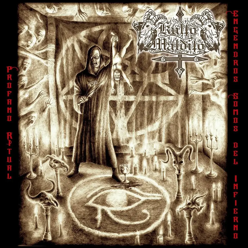 Kulto Maldito - Profano Ritual - Engendros Somos Del Inferno  | EP