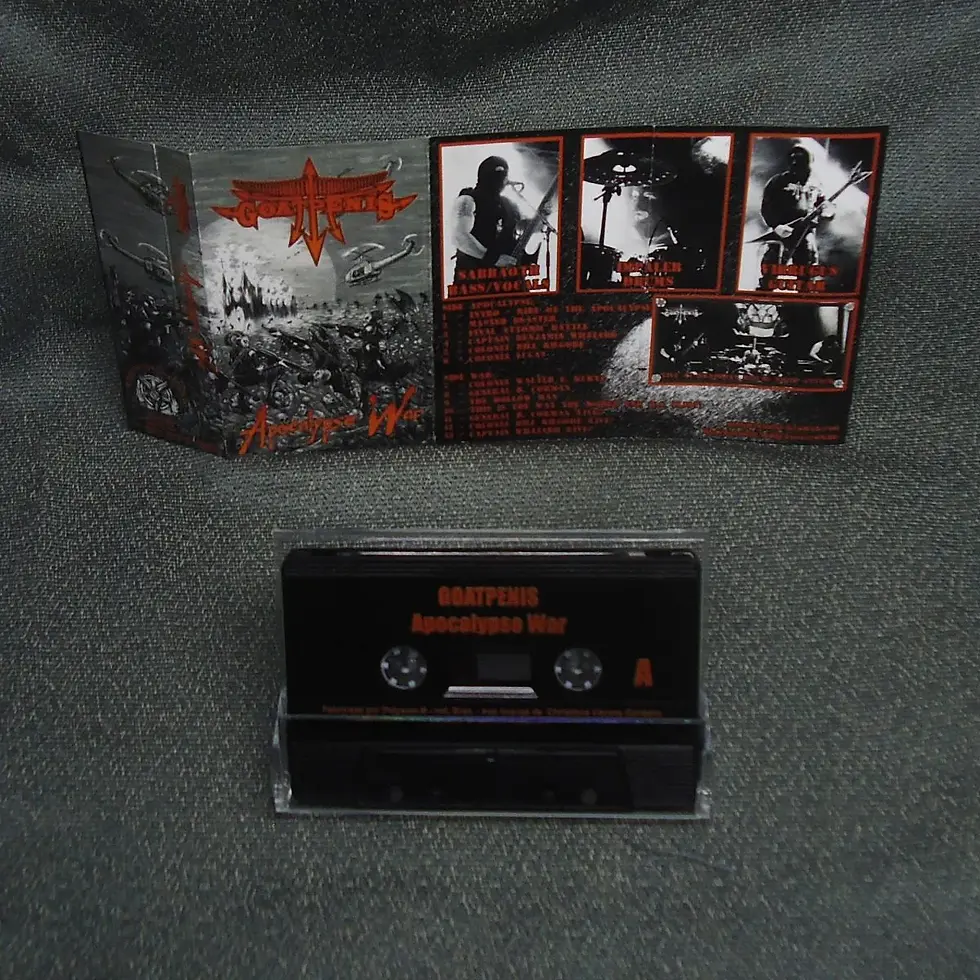 Thumbnail: Goatpenis - Apocalypse War  COVER CASSETTE
