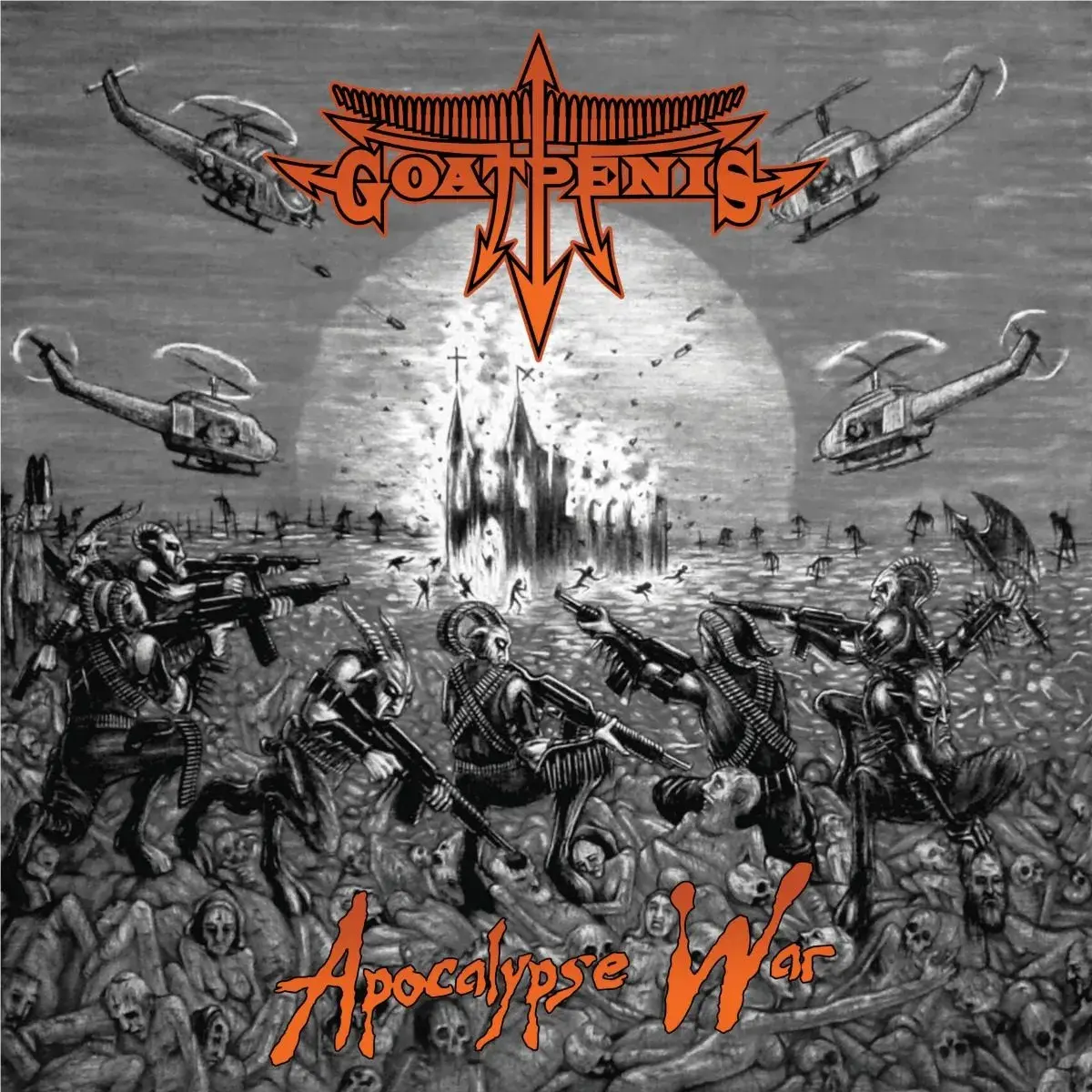 GOATPENIS - Apocalypse War - LP (Bonus DVD, Double Insert, Poster)