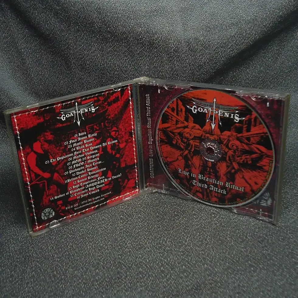 Miniatura: GOATPENIS - Live in Brazilian Ritual - Third Attack - CD