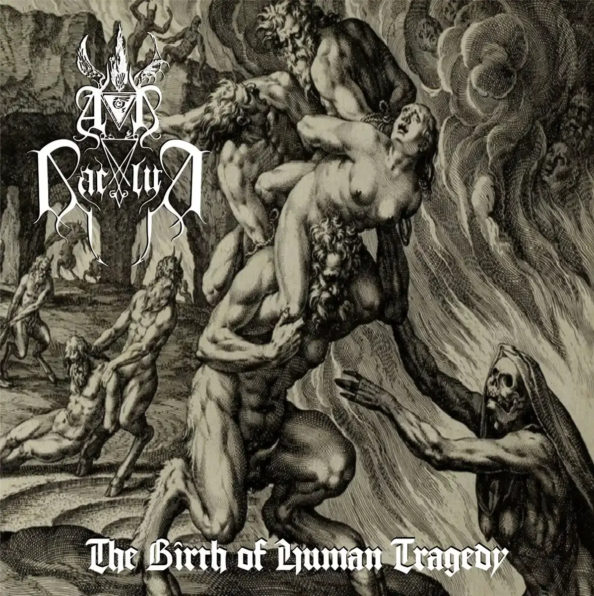 Ad Baculum - The Birth of Human Tradegy CD COVER