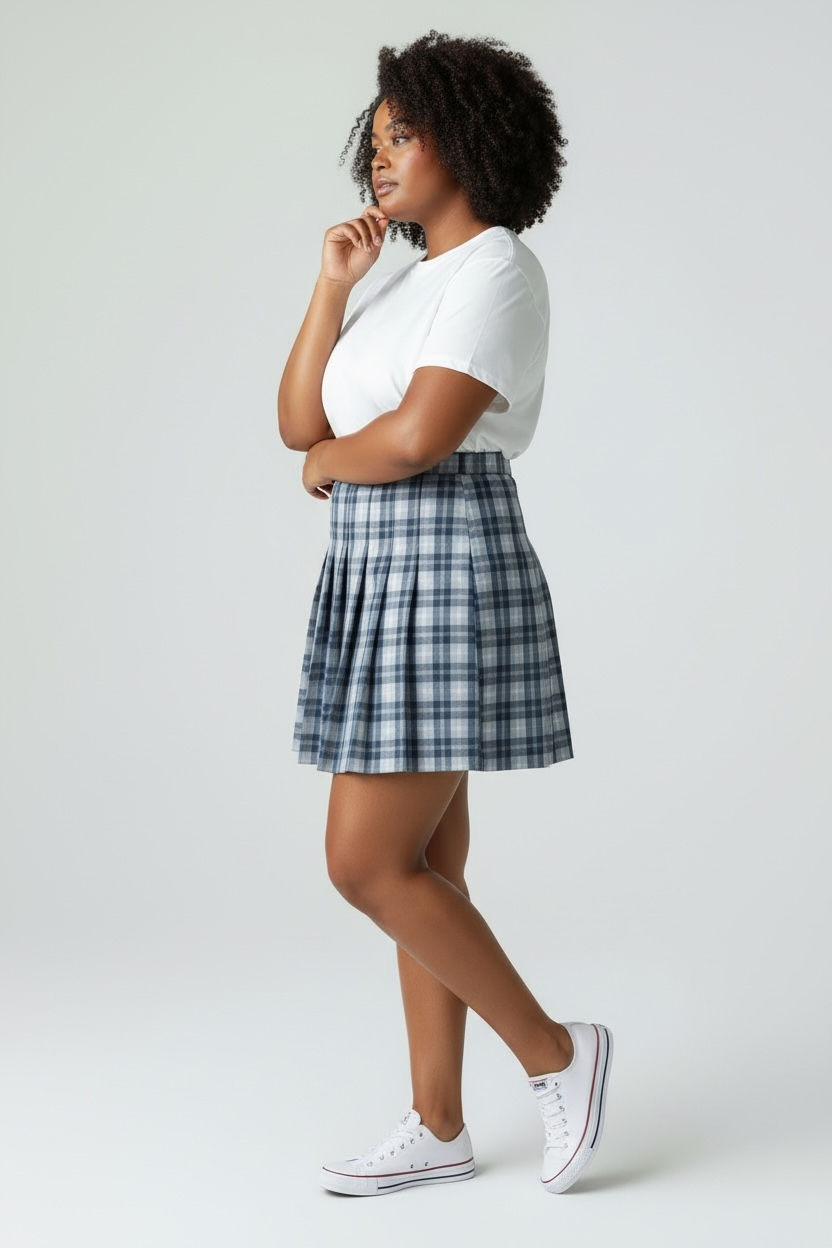 Thumbnail: Beautiful blue skirt 