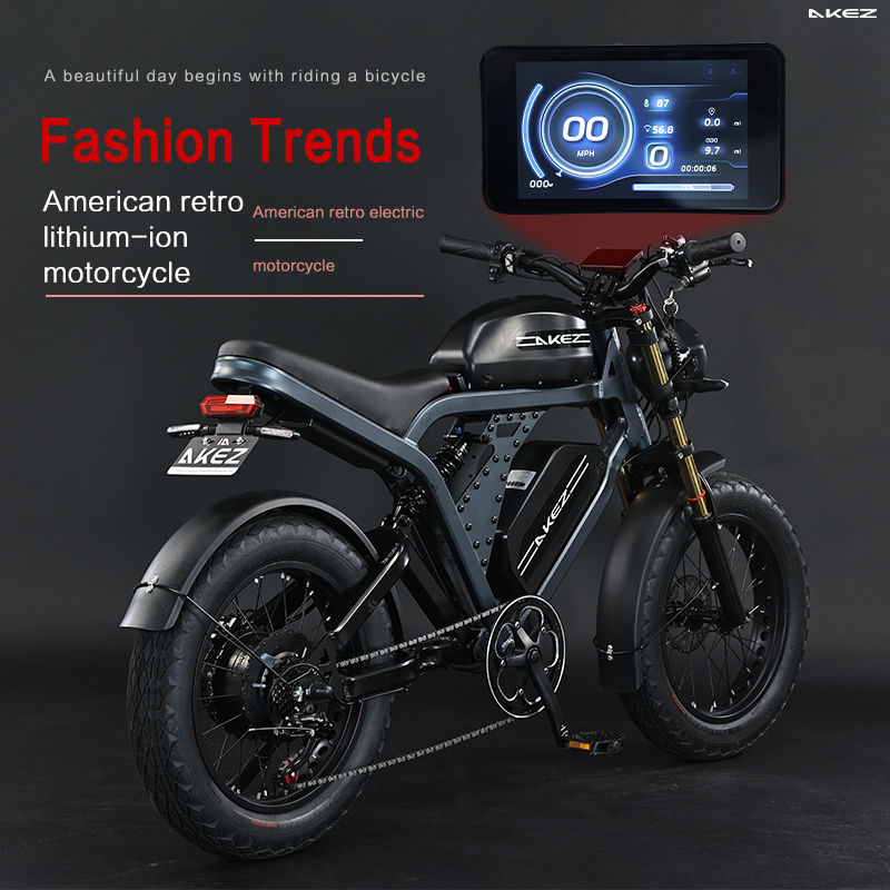 Thumbnail: Akez 1500W KingKong Electric Bike