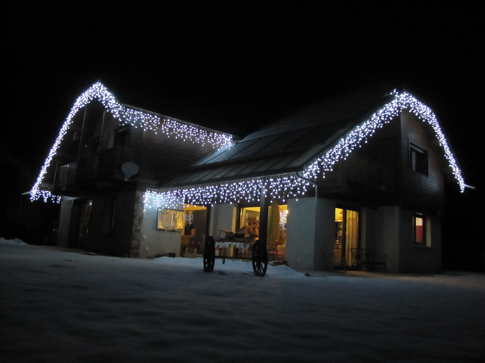 Chalet la nuit