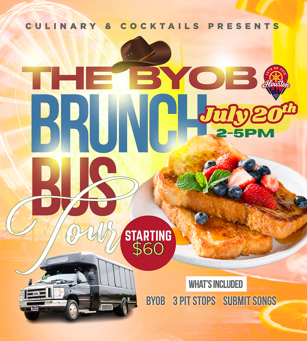 The BYOB Brunch Bus Tour | July 20th
