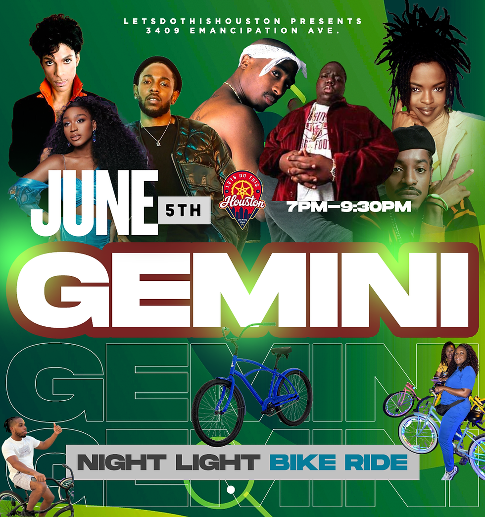 The Gemini Night Light Bike Ride