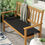 Thumbnail: 2 Seater 6cm Piped Reversible Bench Seat Cushion