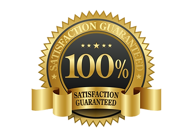100% Satisfaction Guaranteed