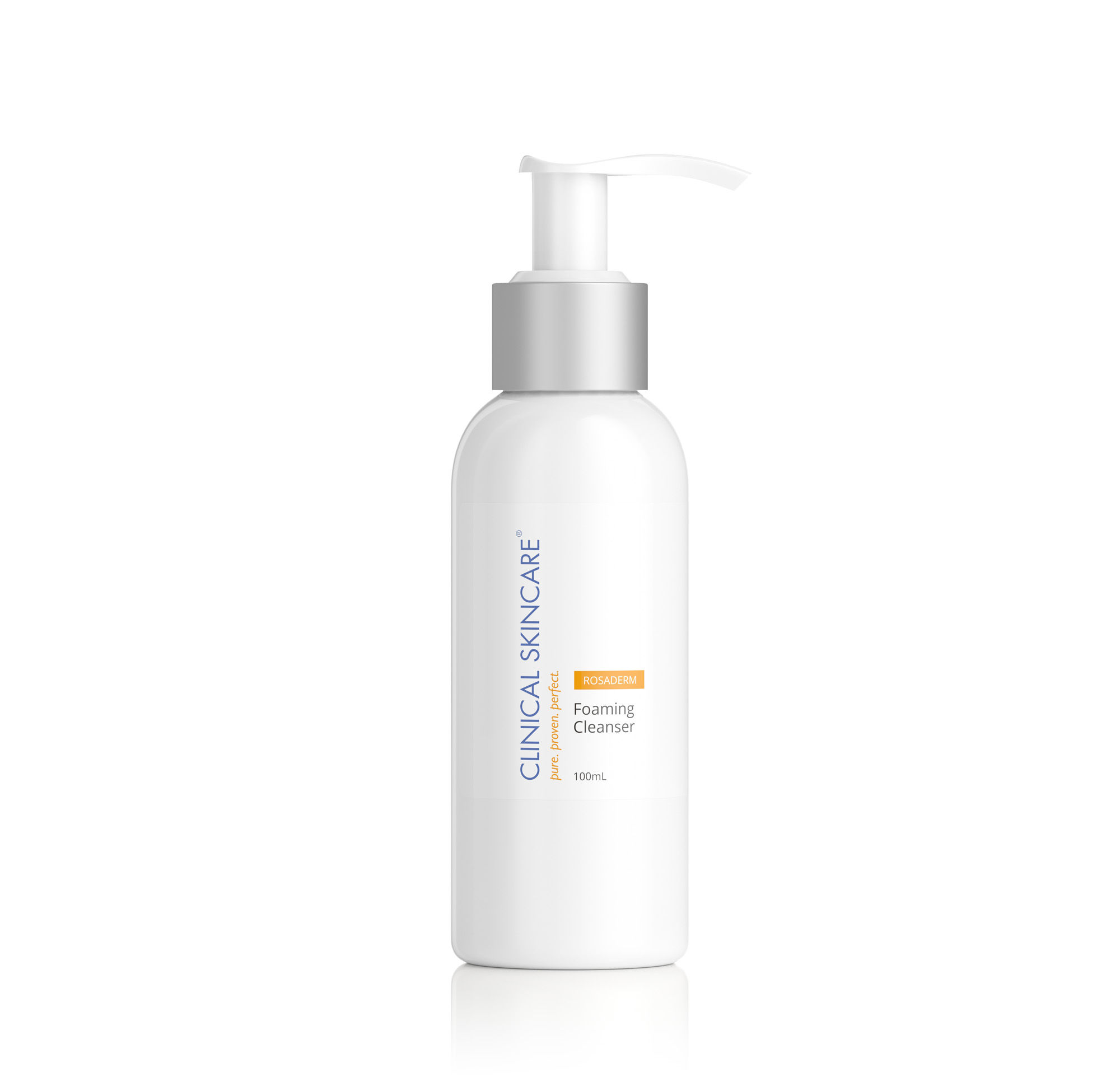 Rosaderm Foaming Cleanser bottle