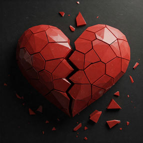 A Dor Silenciosa: Quando o Coração se Parte em Dois