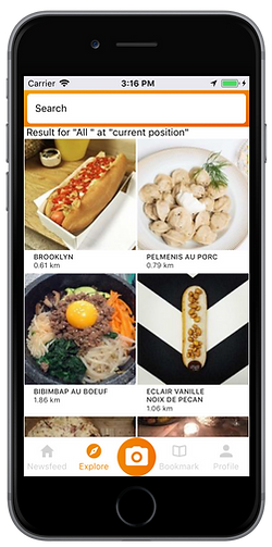 FoodHere, l'application ultime des foodies