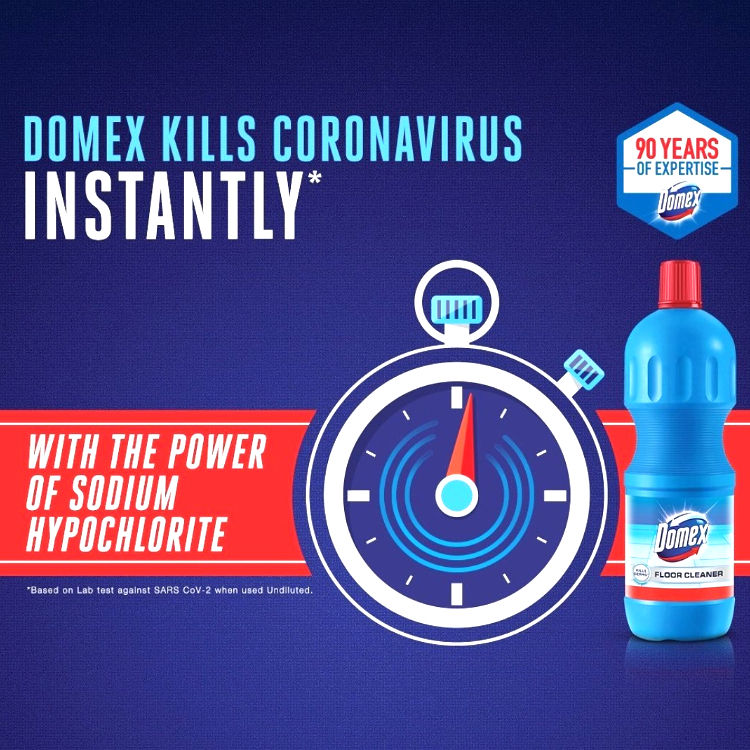 Domex floor cleaner 500ml each (Pack of 3)