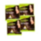 Patanjali Hair Color Shampoo Dark Brown 40g each (Pack of 4)