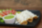 Tacos de zanahoria con queso