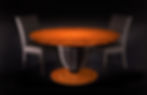 Four Alarm Makore Dining Table