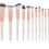 Thumbnail: Bh CosmeticsRose Romance - 12 Piece Brush Set