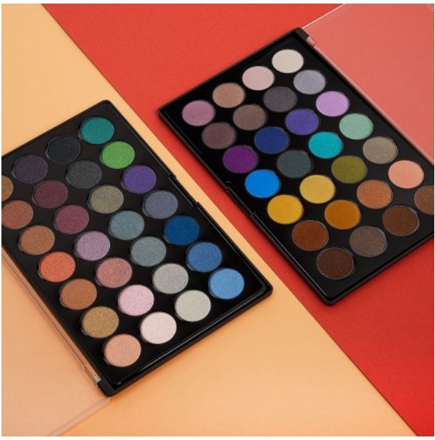 Thumbnail: Bh Cosmetics Foil Eyes 1 & 2 - 24 Color Eyeshadow Palette