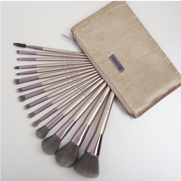 Thumbnail: Bh Cosmetics Lavish Elegance - 15 Piece Brush Set