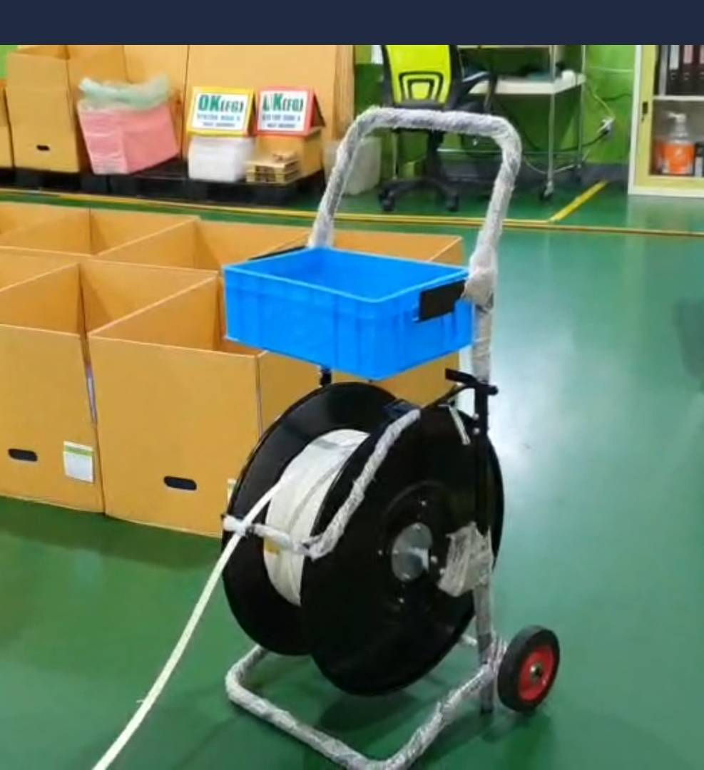รถเข็นใส่สายรัดPP