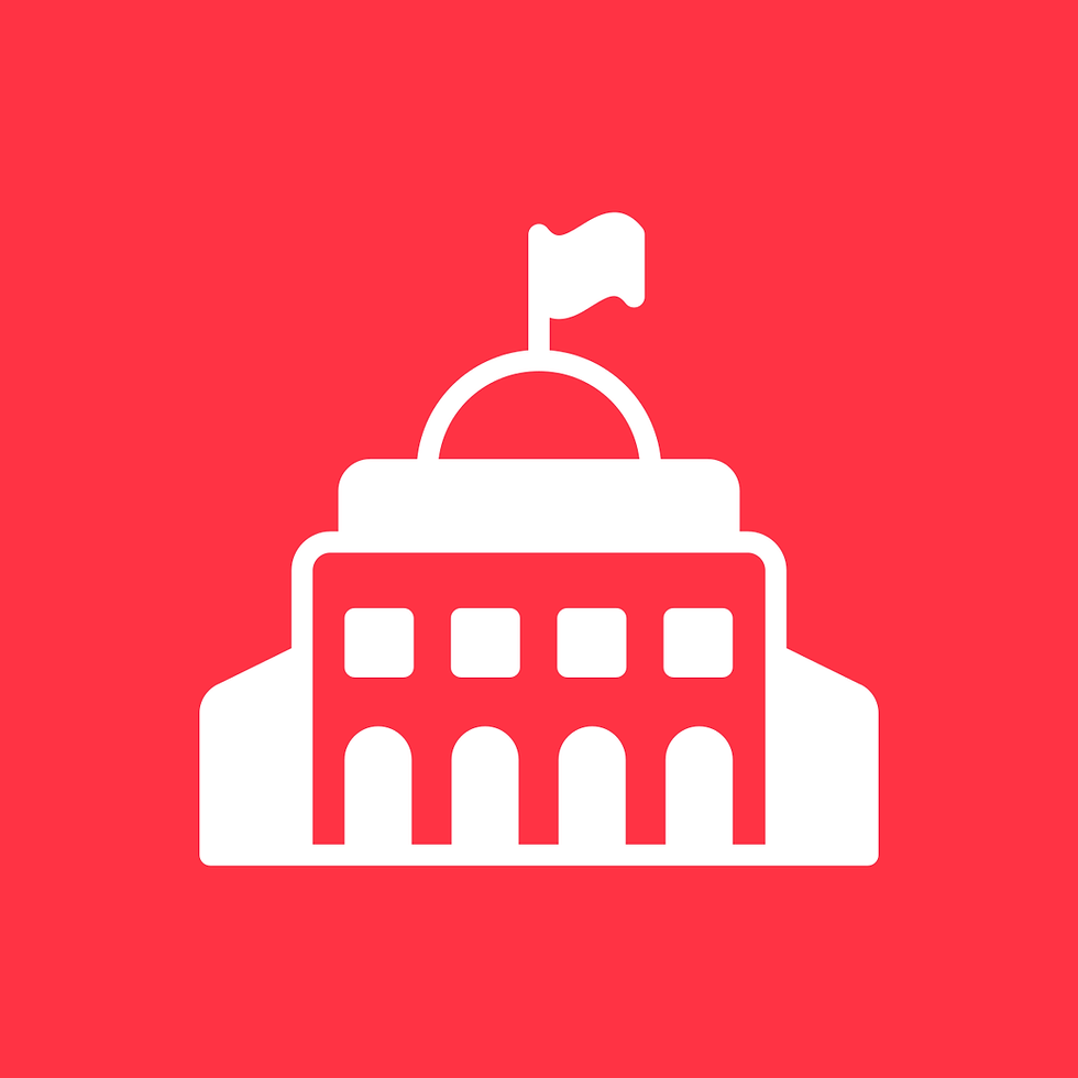 Illustration of a city hall