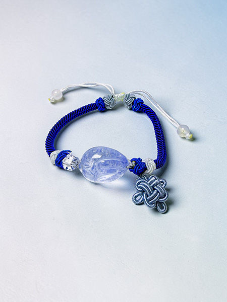 縮圖：藍綫石兔子雕刻手繩