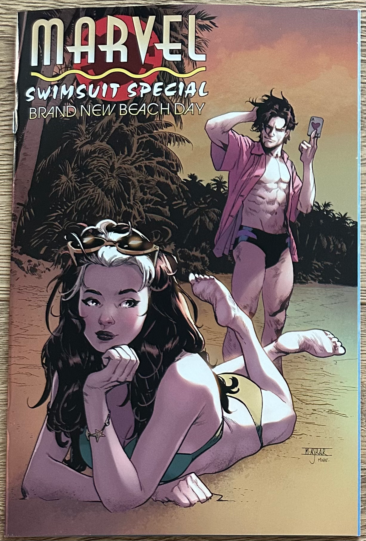 Marvel Swimsuit Special Brand New Beach Day #1 Asrar Foil